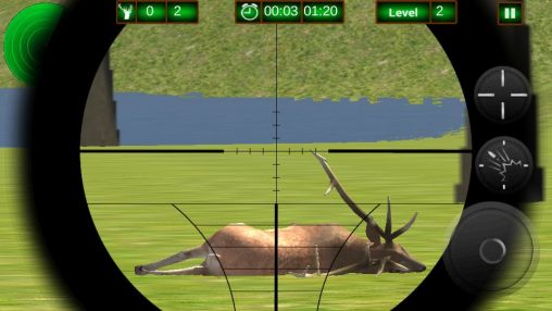 Stag hunting 3D captura de pantalla 1