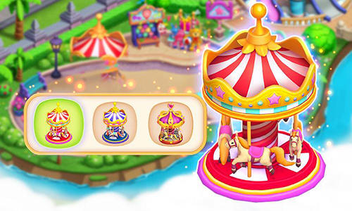 Talking Tom fun fair captura de pantalla 1