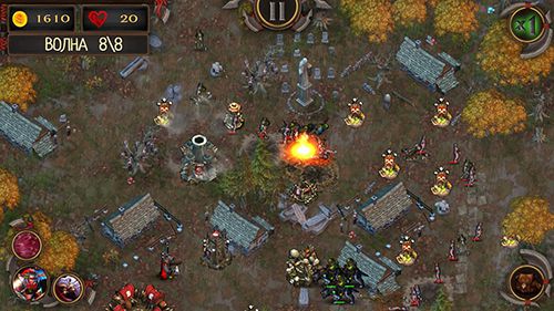 Epic tower defense: The orcs crusade for iPhone