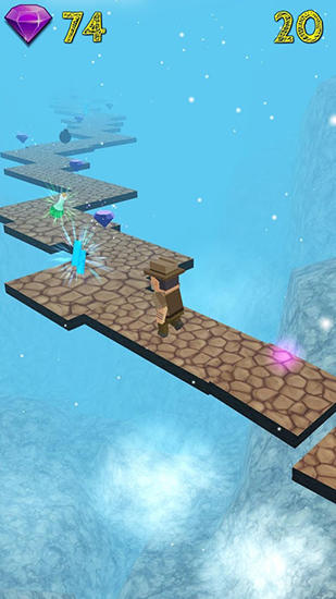 Pixel road 3D screenshot 1