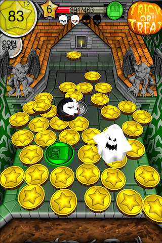 Arcade: Lade Münzen schieben: Halloween für dein Handy herunter