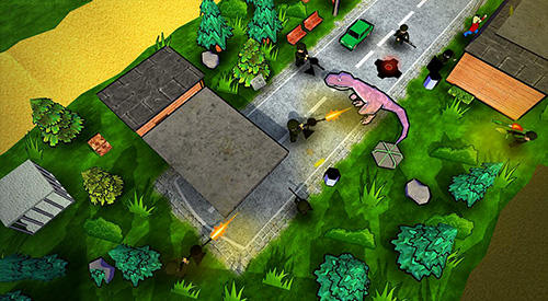 Dino escape: City destroyer for Android