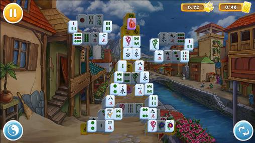 Mahjong: Wolf's stories скриншот 1