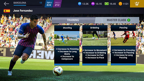 Soccer hero: Manage your team, be a football legend für Android