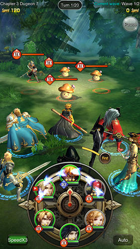 Dimension summoner: Hero arena 3D fantasy RPG für Android