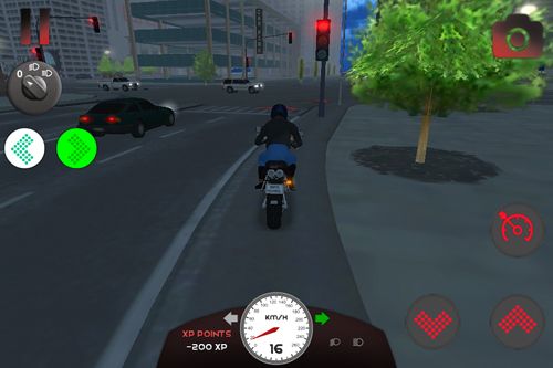 Motorcycle driving school for iPhone for free