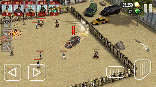 Zombie drift screenshot 1