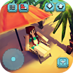 Paradise island craft: Sea fishing and crafting icône