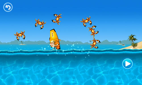 Tropical island boat racing pour Android