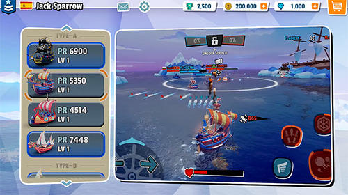 Pirate code: PVP Battles at sea captura de pantalla 1