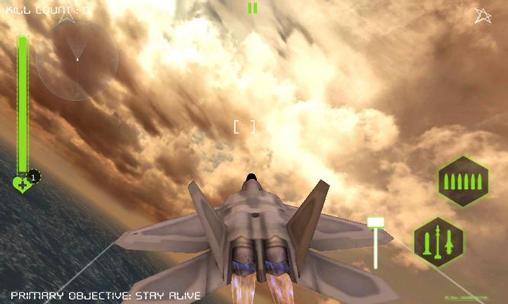 F-22 Raptor strike: Jet fighter captura de pantalla 1