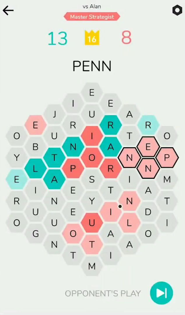 Hexicon: Strategy Word Game for Android