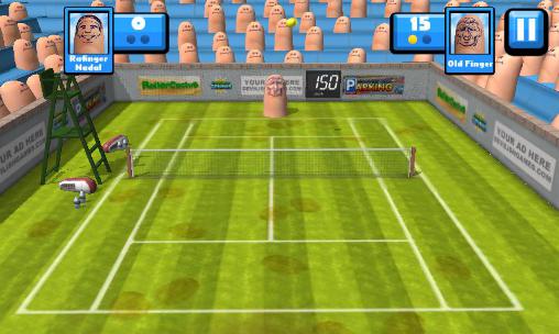 Fingertip tennis скріншот 1