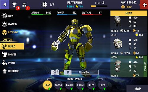 Real steel: Champions for iPhone for free