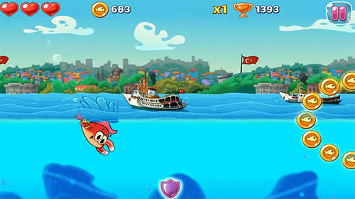 Adventurous fins screenshot 1