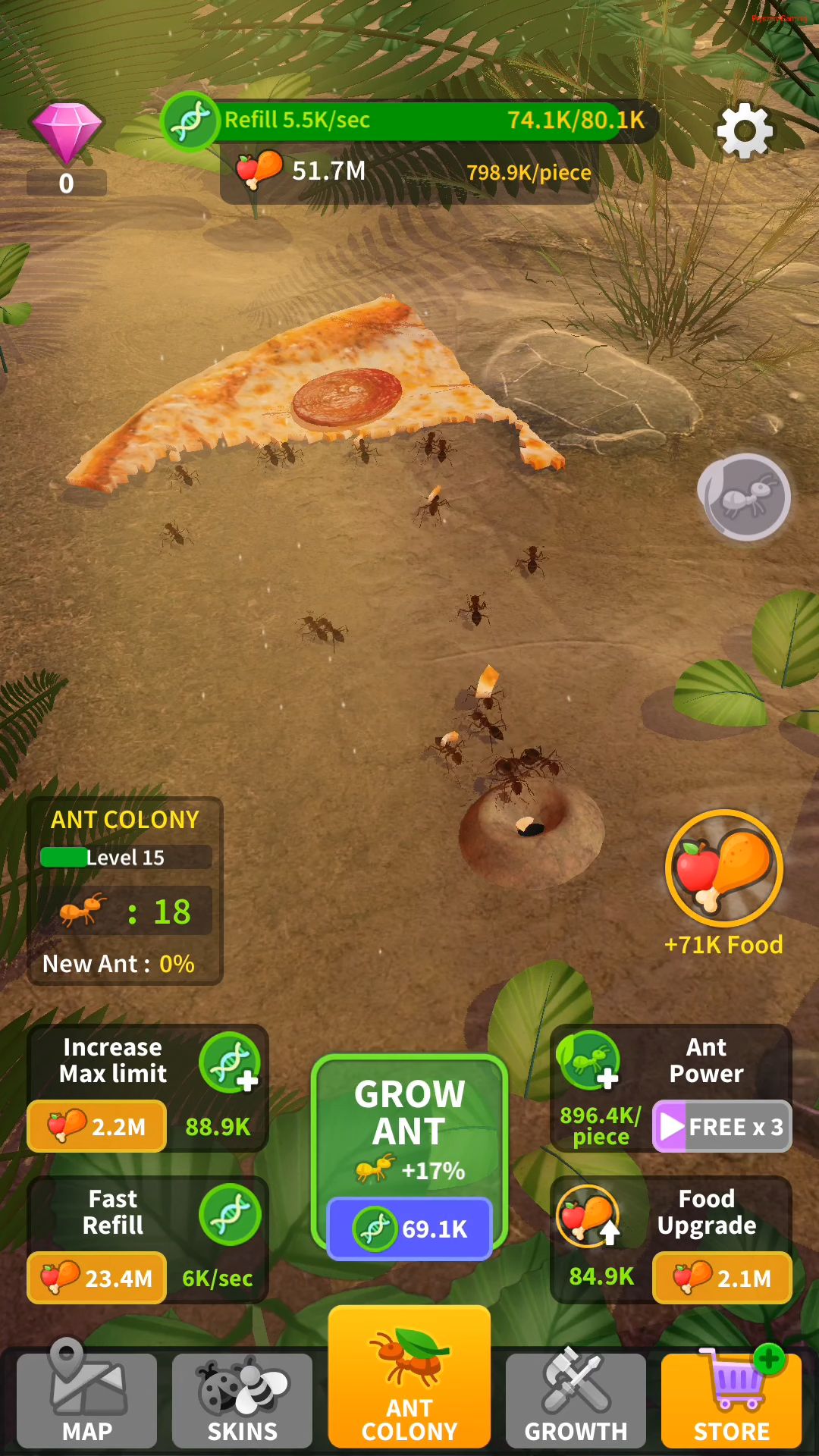 Little Ant Colony - Idle Game pour Android