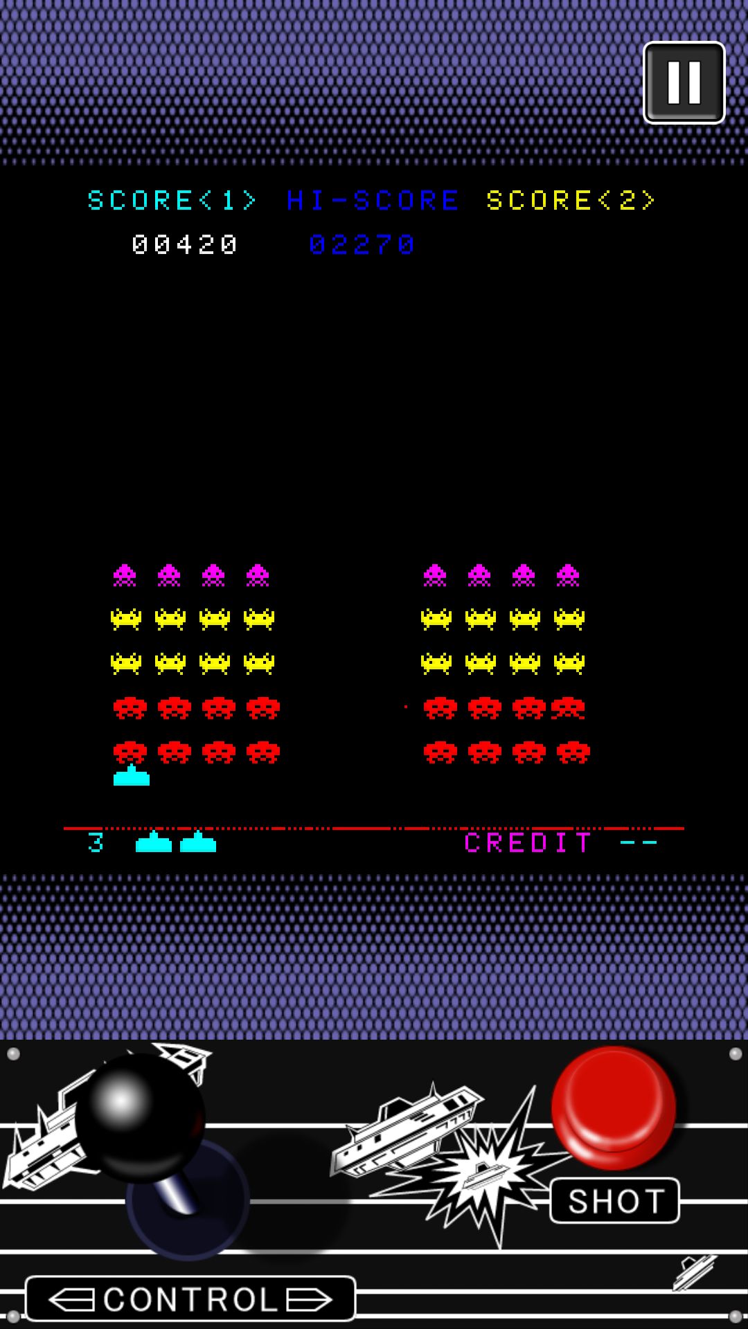 SPACE INVADERS screenshot 1