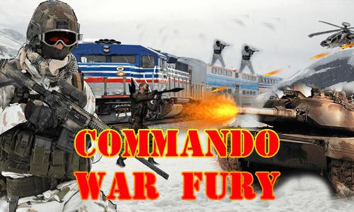 Commando war fury action ícone