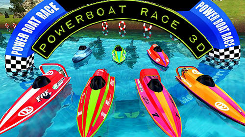 Powerboat race 3D captura de pantalla 1