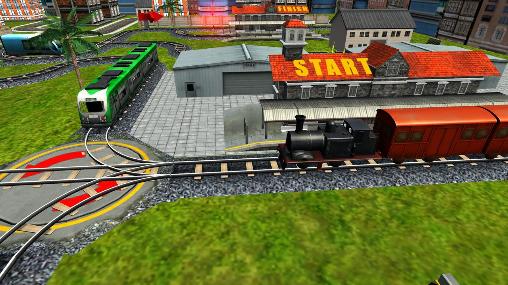 Express train 3D скриншот 1