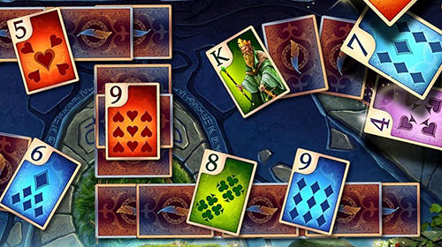 Tri peaks solitaire: Cards queen capture d'écran 1