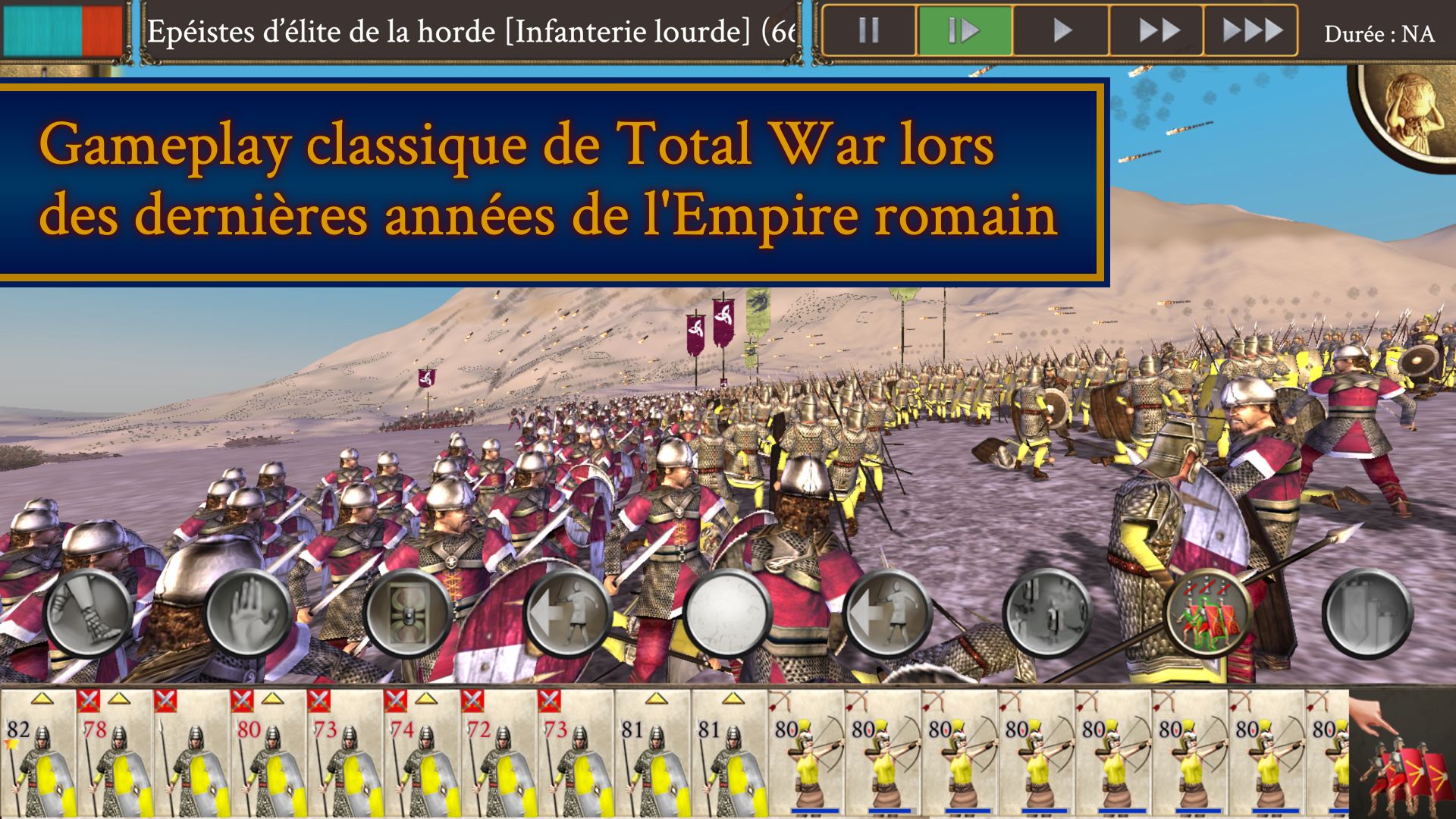 ROME: Total War - Barbarian Invasion capture d'écran 1