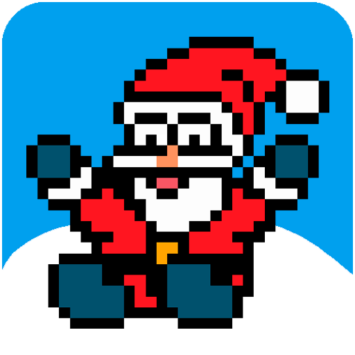 Santa Pixel Christmas games icon