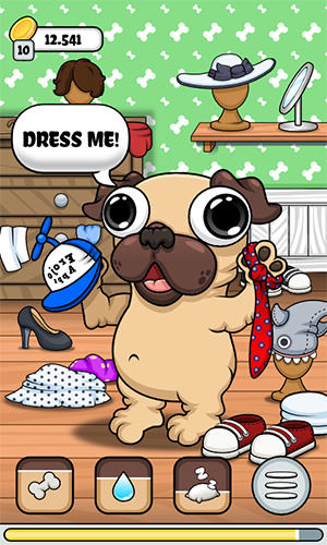 Pug: My virtual pet dog captura de pantalla 1