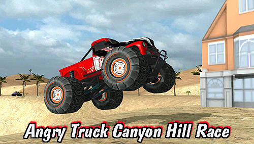 Angry truck canyon hill race captura de tela 1