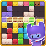 Cute block puzzle buddies icono
