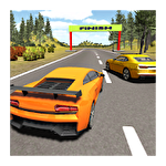 Rally racer 3D icon