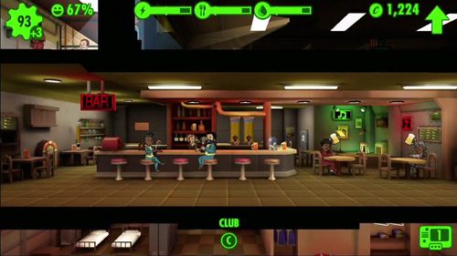 Fallout shelter online captura de pantalla 1