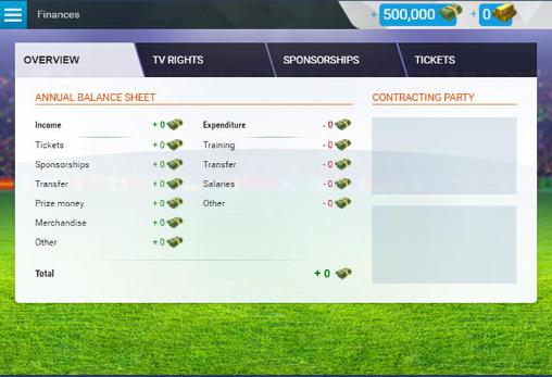 Top league manager screenshot 1