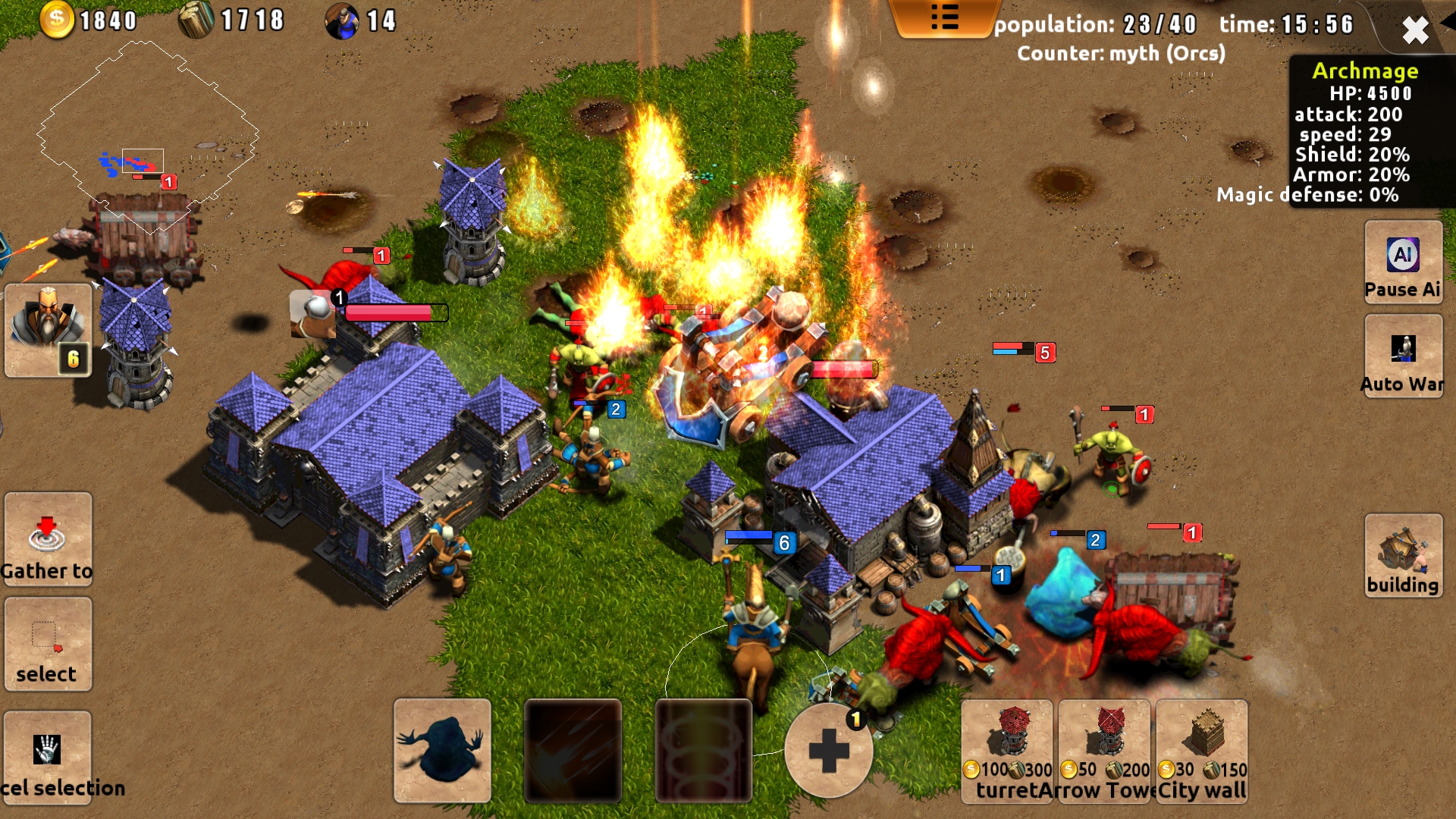 Magic War screenshot 1