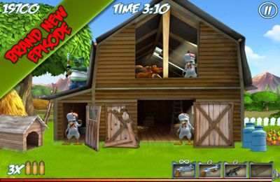 Shooter-Spiele Farm zerstören - Alien Zombie Attacke