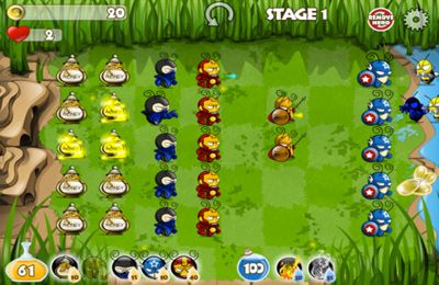 Ants Vs. Zombies – Superhero Defense for iPhone for free