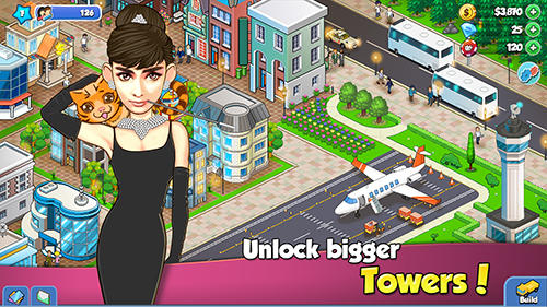 Tower sim: Celebrities city. Trump and Hillary为Android