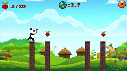 Jungle panda run captura de tela 1