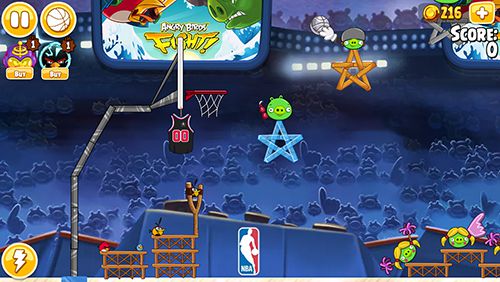 Angry birds: NBA the finals