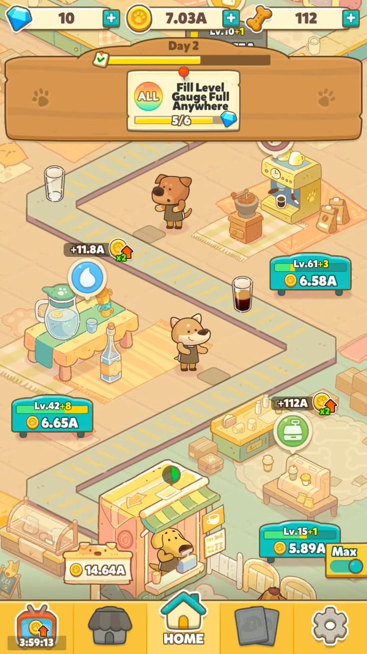 Dog Cafe Tycoon for Android
