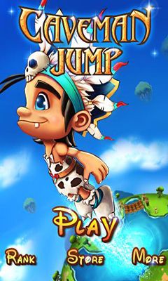 Caveman jump captura de pantalla 1