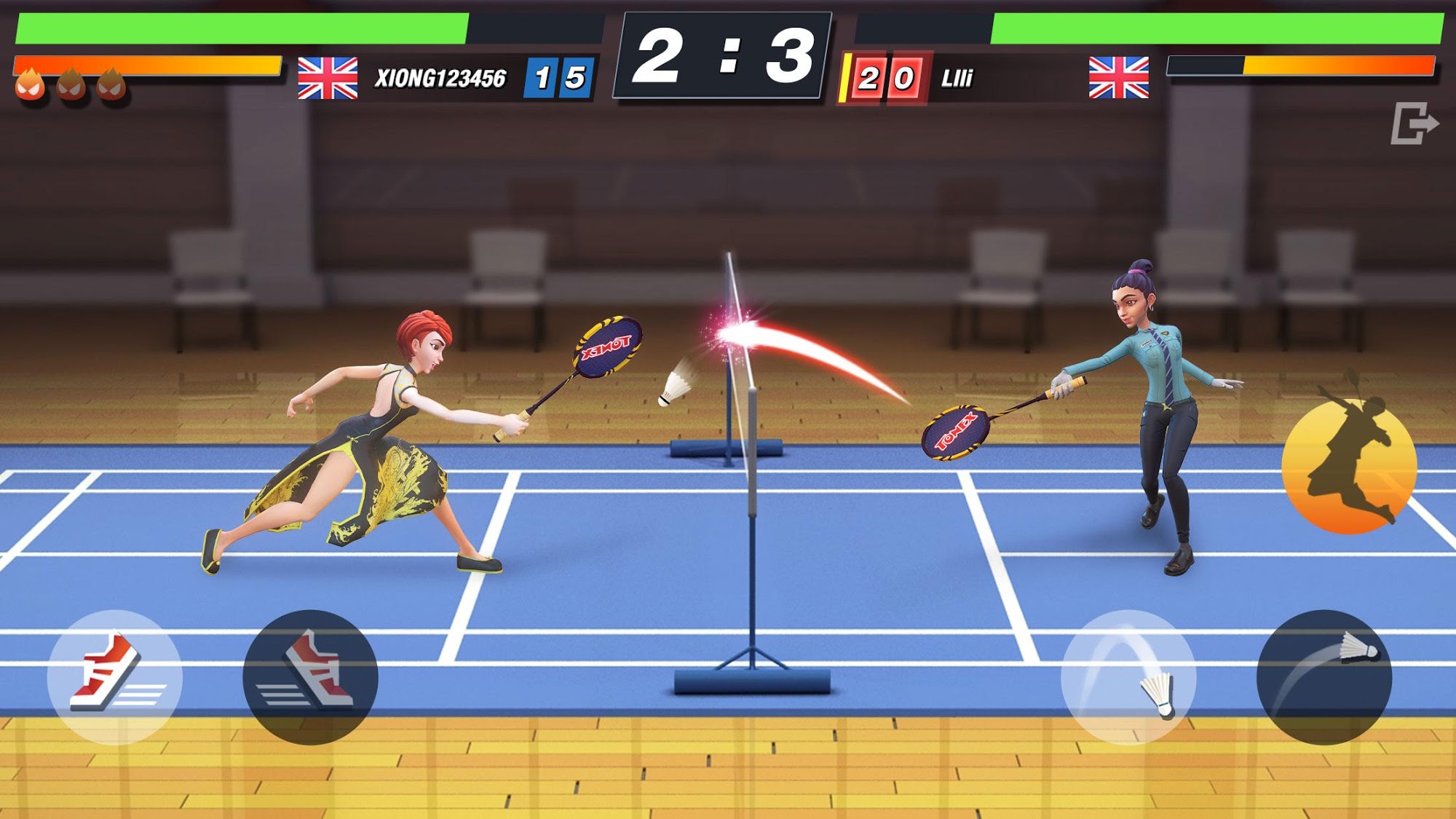 badminton streaming free