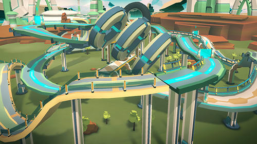 Gravity rider: Power run screenshot 1