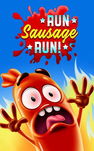 ロゴRun, sausage, run!