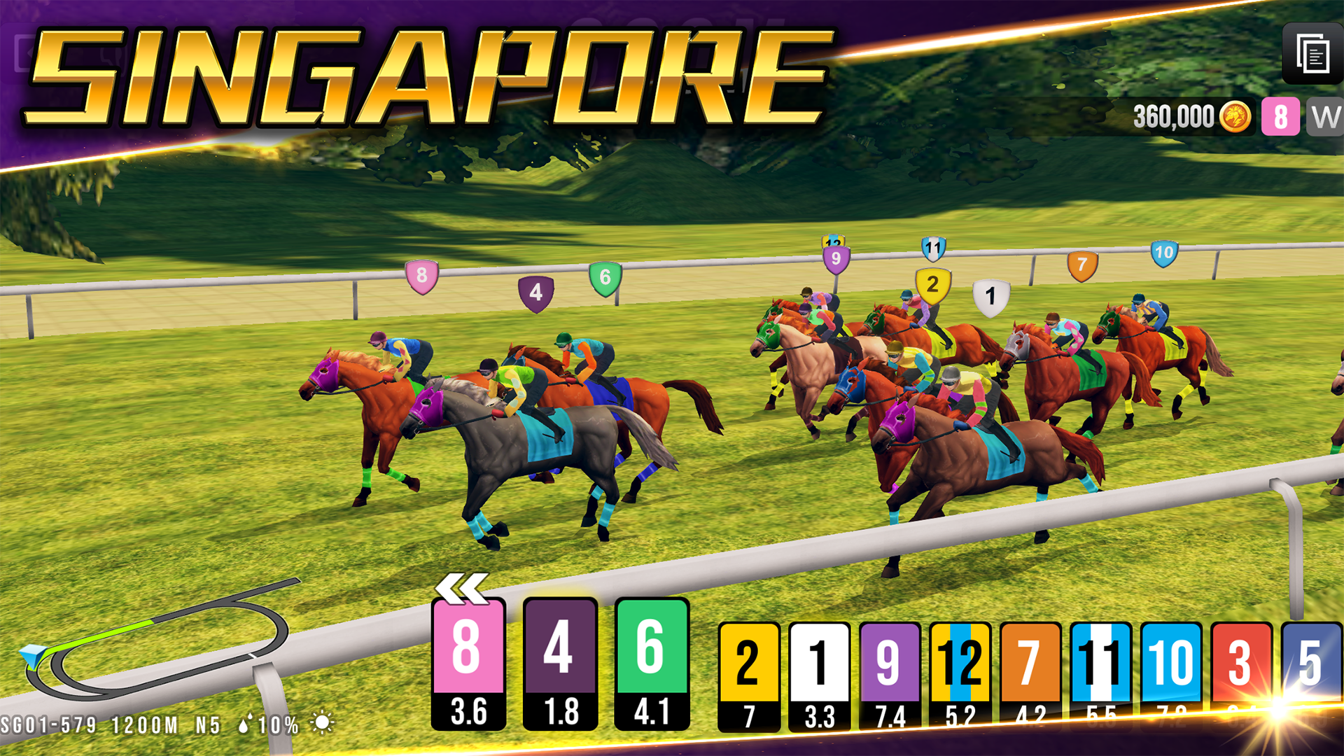 horse racing games online