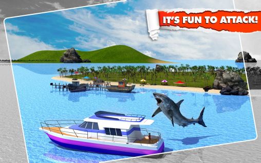 Angry shark: Simulator 3D pour Android