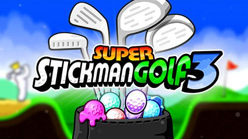 логотип Супер гольф стикмена 3