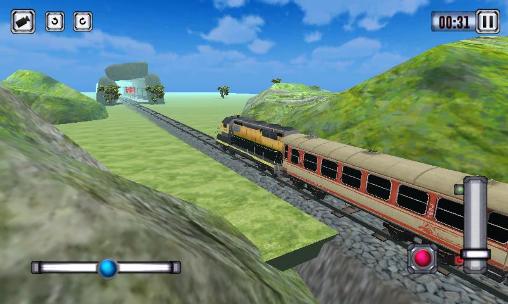 Train simulator 3D скріншот 1