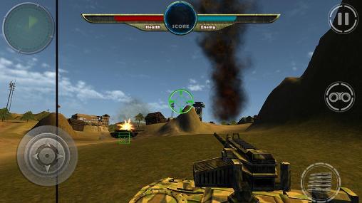 World war of tanks 3D captura de pantalla 1