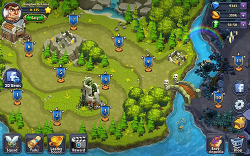 Kingdom defense: Heroes war TD screenshot 1